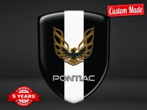 Pontiac Bannière Pare-Brise Auto Édition Premium Perso